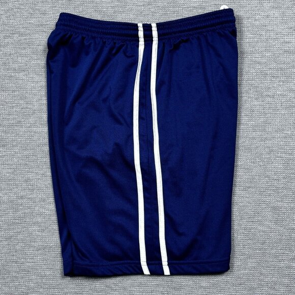 Vintage Pro Spirit Mens Blue Shorts Elastic Drawstring Waist Inner Lining Medium - Picture 3 of 11